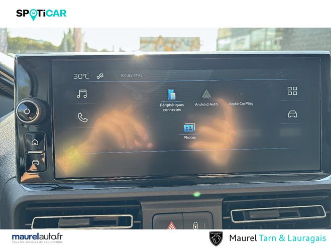 Peugeot Partner PARTNER FOURGON M 650 KG BLUEHDI 100 S&S White de 2025