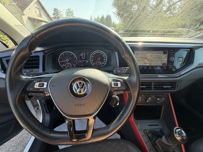 Volkswagen Polo 1.0 TSI 95CH CONNECT EURO6D-T BLANC de 2019