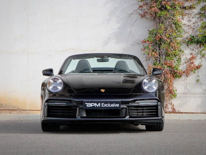 Porsche 911 Cabriolet 3.7 580ch Turbo PDK Noir Intense M�tallis� de 2023
