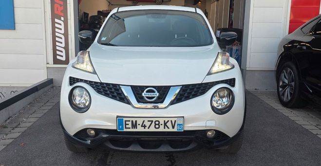 Nissan Juke 1.2 dig-t 115 n-connecta ? 108 000 km tr Blanc de 2017