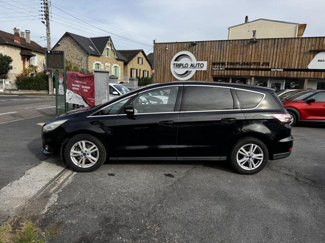 Ford S Max 2.0 TDCi - 150 S&S 7pl Titanium gps   cl NOIR de 2016