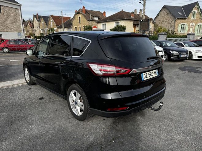 Ford S Max 2.0 TDCi - 150 S&S 7pl Titanium gps   cl NOIR de 2016