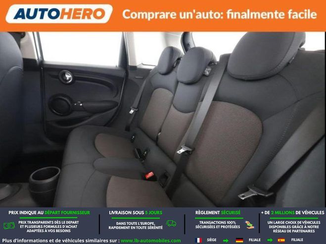 Mini Mini One 75 CH BVM Gris M�tallique de 2018