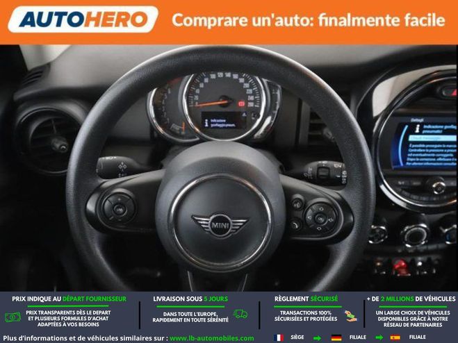 Mini Mini One 75 CH BVM Gris M�tallique de 2018