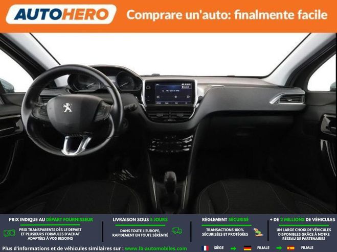 Peugeot 208 PureTech 110ch  BVM Noir M�tallique de 2017
