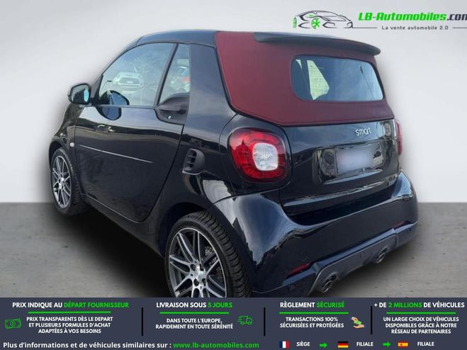 Smart Fortwo 0.9 109 ch  BVA Noir M�tallique de 2016