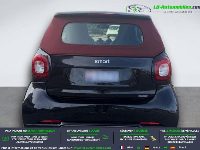 Smart Fortwo 0.9 109 ch  BVA Noir M�tallique de 2016