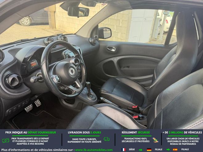 Smart Fortwo 0.9 109 ch  BVA Noir M�tallique de 2016