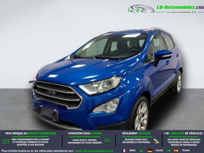 Ford Ecosport 1.5 TDCi 100ch BVM Bleu M�tallique de 2020