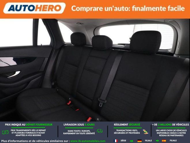 Mercedes GLC 220 d BVA 4Matic Noir M�tallique de 2020