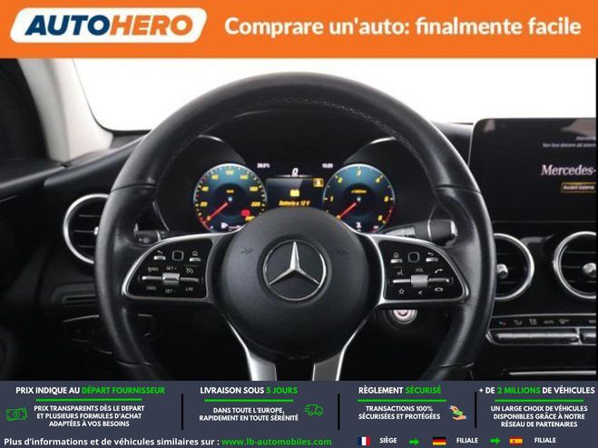 Mercedes GLC 220 d BVA 4Matic Noir M�tallique de 2020