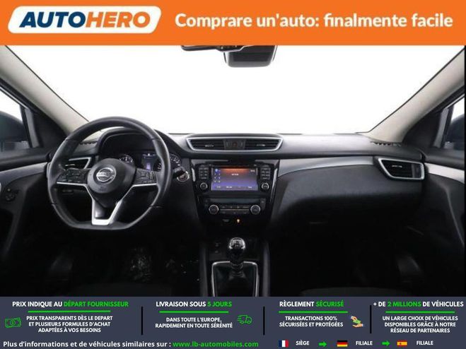 Nissan Qashqai 1.2 DIG-T 115 BVM Blanc M�tallique de 2018