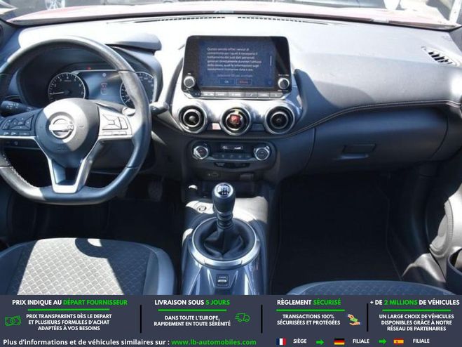 Nissan Juke DIG-T 114 BVM Rouge M�tallique de 2023