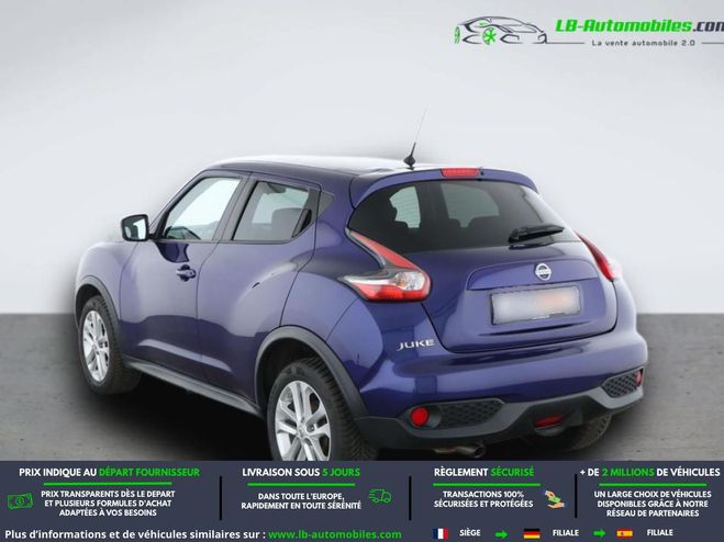 Nissan Juke 1.6e 117 Bleu M�tallique de 2016
