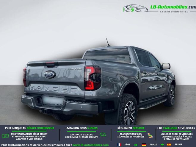 Ford Ranger DOUBLE CABINE 2.0 170 CH BVM 4X4 Gris M�tallique de 2023