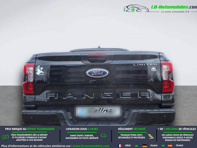 Ford Ranger DOUBLE CABINE 2.0 170 CH BVA 4X4 Noir M�tallique de 2023