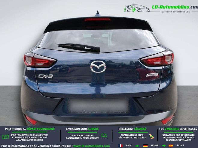 Mazda Cx 3 2.0L Skyactiv-G 121 4x2 BVA Bleu M�tallique de 2019