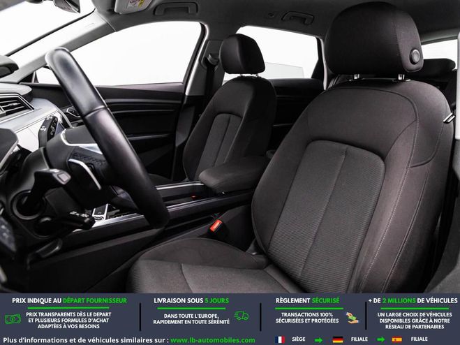Audi E-Tron 50 quattro 313 ch Noir de 2022