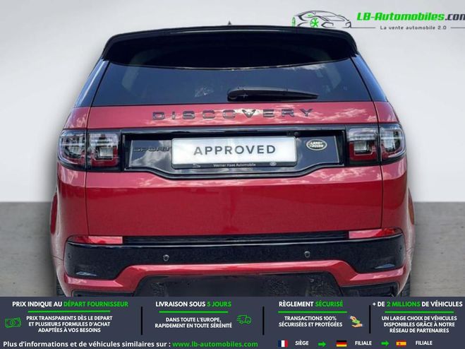 Land rover Discovery P250 MHEV AWD BVA Rouge M�tallique de 2023