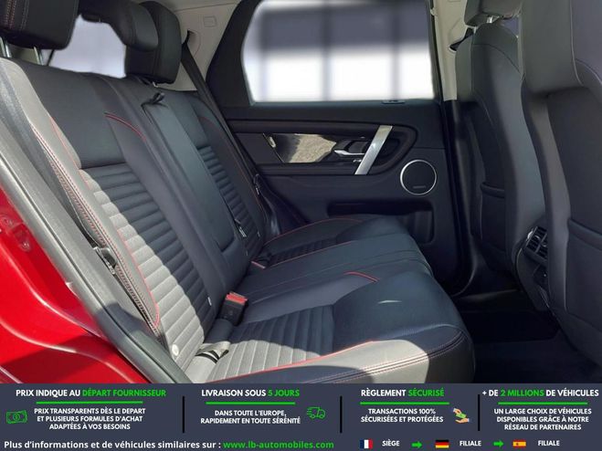 Land rover Discovery P250 MHEV AWD BVA Rouge M�tallique de 2023