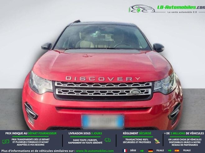 Land rover Discovery TD4 180ch BVM Rouge M�tallique de 2017