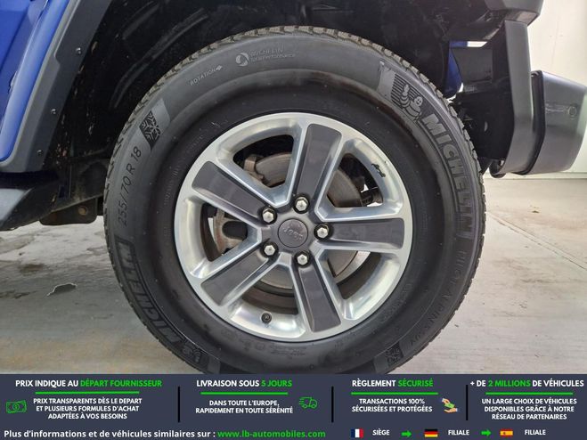 Jeep Wrangler 2.2 200 ch 4x4 BVA Bleu M�tallique de 2020