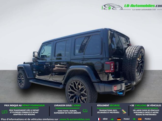 Jeep Wrangler Unlimited 4xe 2.0 l T 380 ch 4x4 BVA Noir M�tallique de 2022