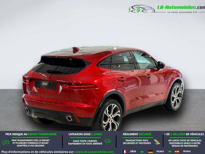 Jaguar E-Pace 2.0 P - 200 ch AWD BVA Rouge M�tallique de 2019