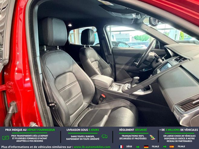 Jaguar E-Pace 2.0 P - 200 ch AWD BVA Rouge M�tallique de 2019