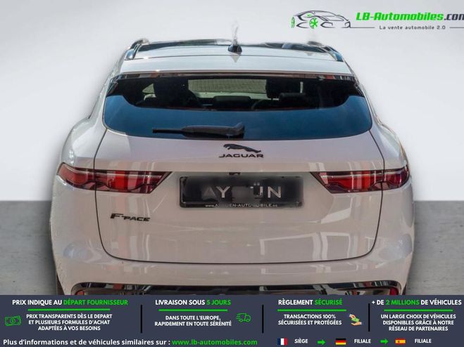 Jaguar F Pace 2.0 - D200 204 ch AWD BVA Blanc de 2022