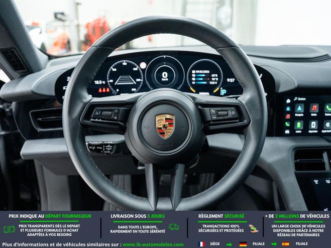 Porsche Taycan 4 476 ch Noir M�tallique de 2023