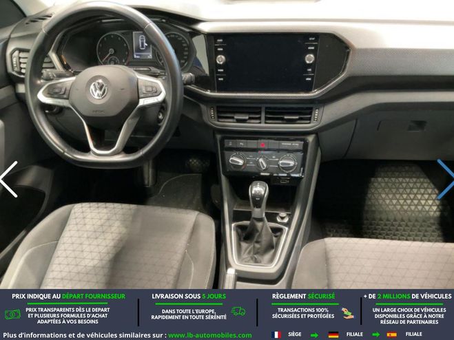 Volkswagen T Cross 1.0 TSI 115 Start/Stop BVA Gris M�tallique de 2019