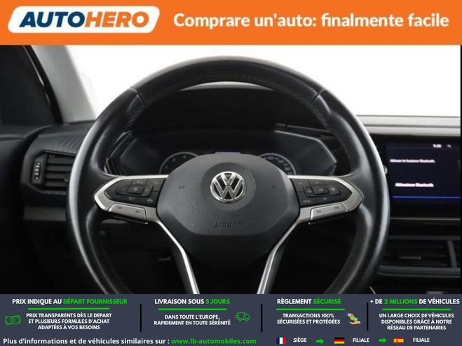 Volkswagen T Cross 1.0 TSI 115 Start/Stop BVM Blanc M�tallique de 2020