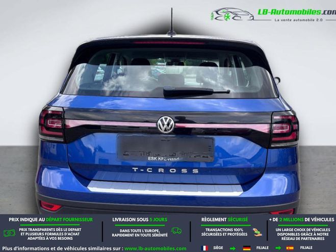 Volkswagen T Cross 1.0 TSI 95 Start/Stop BVM Bleu M�tallique de 2020