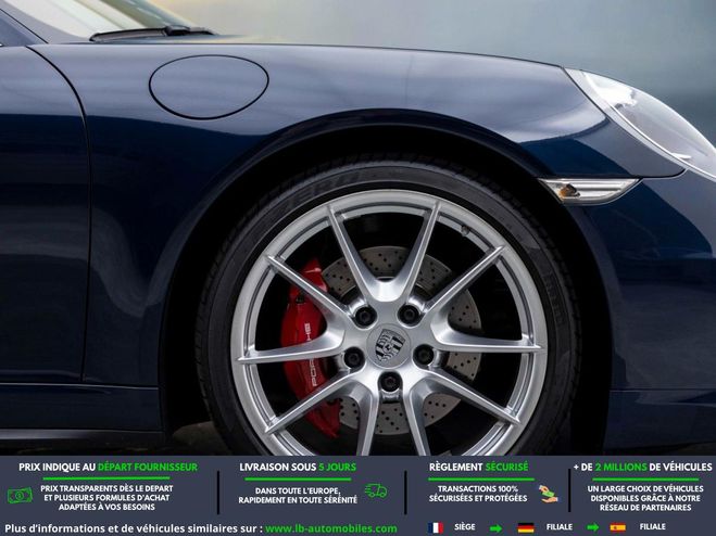 Porsche 911 S 3.8i 400 PDK Bleu M�tallique de 2013