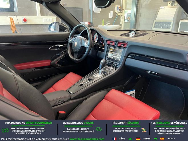 Porsche 911 S 3.8i 400 PDK Noir M�tallique de 2014