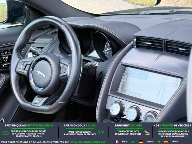 Jaguar F-Type Cabriolet V8 5L  550 ch BVA AWD  de 2018