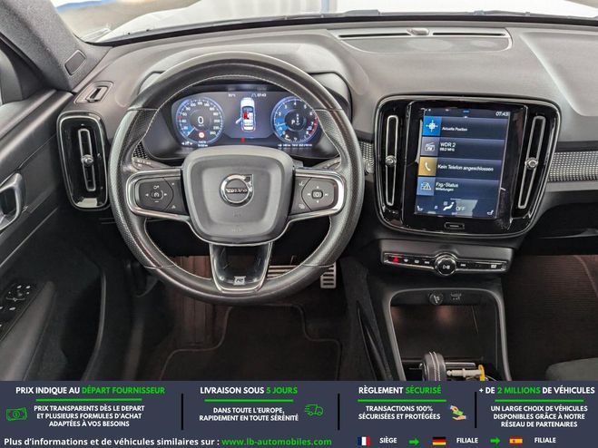 Volvo XC40 T4 190 ch BVA Argent� M�tallique de 2020