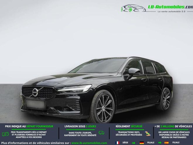 Volvo V60 T8 AWD 310 ch + 145 ch BVA Noir de 2023
