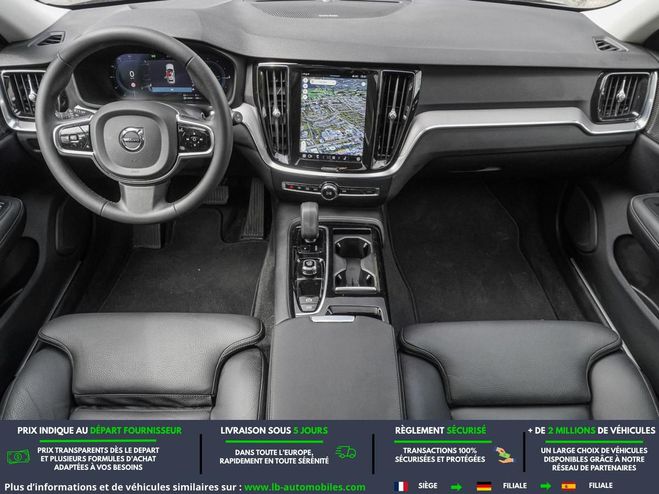 Volvo V60 T8 AWD 310 ch + 145 ch BVA Noir de 2023