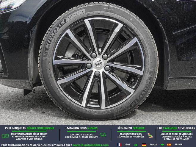 Volvo V60 T8 AWD 310 ch + 145 ch BVA Noir de 2023