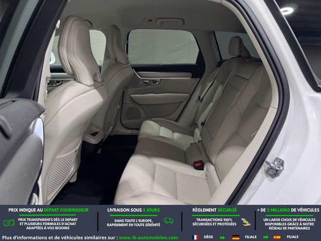 Volvo V90 D5 AWD 235 ch BVA Blanc de 2019