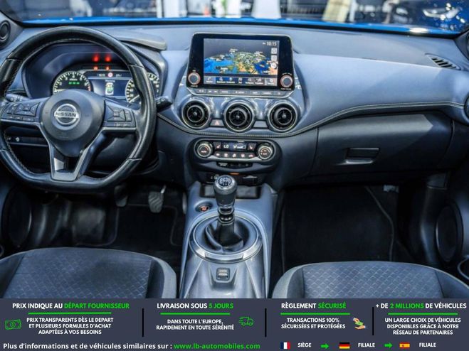 Nissan Juke DIG-T 114 BVM Bleu M�tallique de 2021