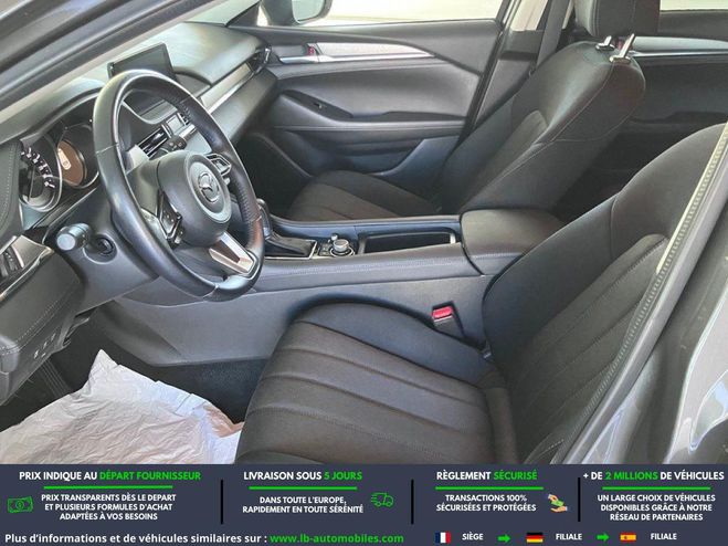 Mazda 6 2.0L SKYACTIV-G 165 ch BVA Gris M�tallique de 2019