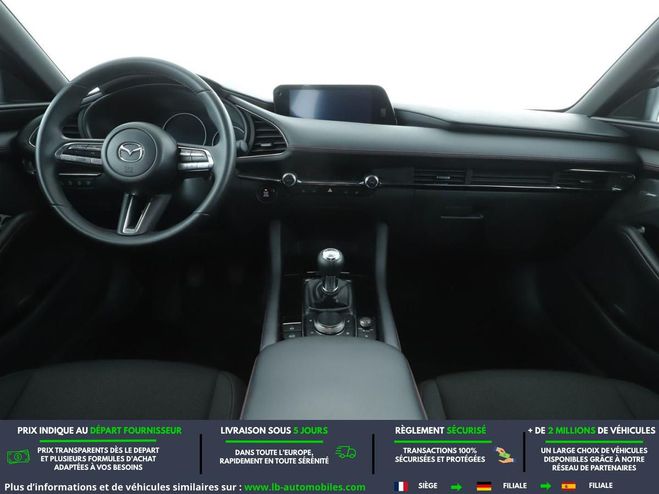 Mazda 3 2.0L e-SKYACTIV-G 122 ch BVM Bleu de 2023