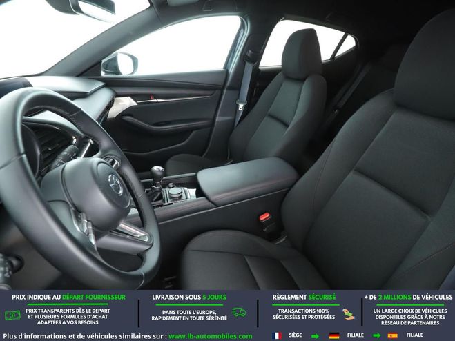 Mazda 3 2.0L e-SKYACTIV-G 122 ch BVM Bleu de 2023