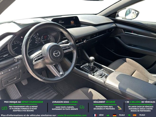 Mazda 3 2.0L e-SKYACTIV-G M Hybrid 150 ch BVM Blanc M�tallique de 2021