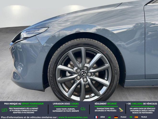 Mazda 3 2.0L SKYACTIV-G M Hybrid 122 ch BVM Gris M�tallique de 2022