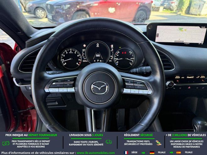 Mazda 3 2.0L e-SKYACTIV-X M Hybrid 186 ch BVA Rouge M�tallique de 2023