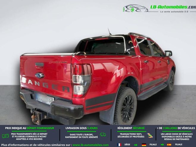 Ford Ranger DOUBLE CABINE 2.0 210 CH BVA Rouge M�tallique de 2022
